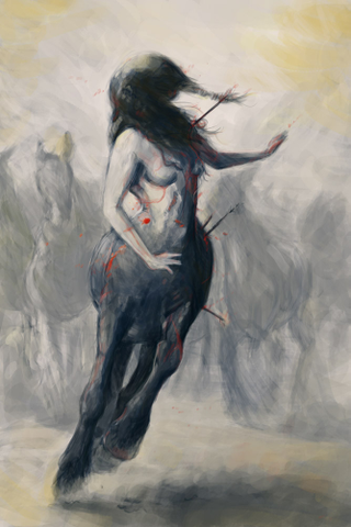 Illustration for article titled Centaurs on deviantART (slightly, tastefully NSFW)